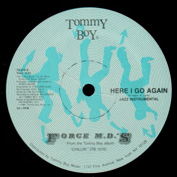 Force M.D.'s* : Here I Go Again (12", Single)