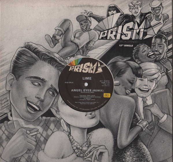 Lime (2) : Angel Eyes (Remix) (12")