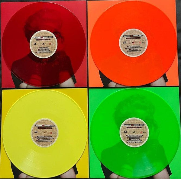 BOX 6 Discos(Envio Imediato) - Madonna - Finally Enough Love (50 Number Ones) (Box, Comp, Ltd, RE, RM, Rai + LP, Red + LP, Ora + ) M