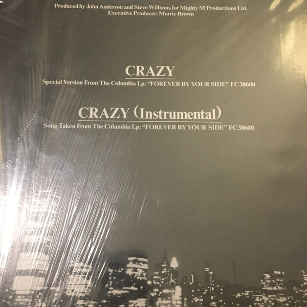Disco de Vinil - Manhattans - Crazy (12") VG+