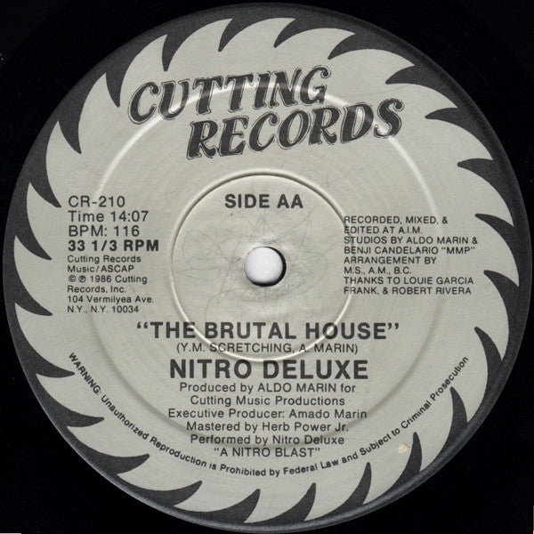 Disco de Vinil - Nitro Deluxe - Let's Get Brutal (12", RP) VG