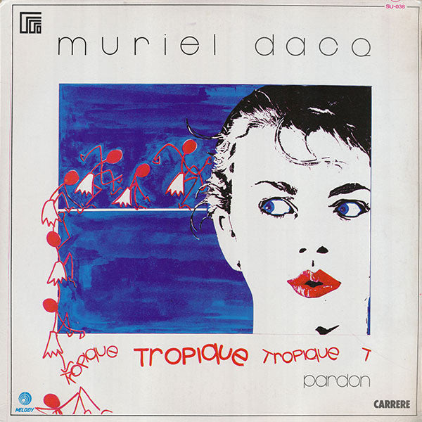 Disco de Vinil - Muriel Dacq - Tropique (Tropico) (12", Single) NM or M-
