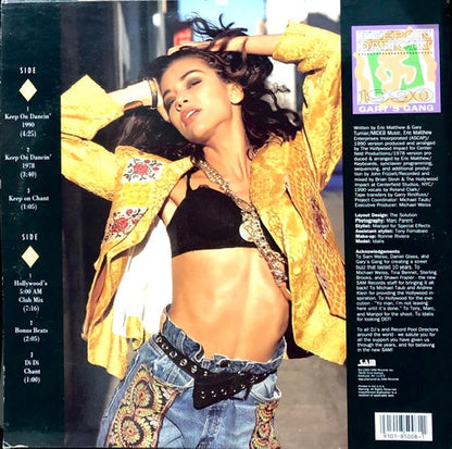 Gary's Gang : Keep On Dancin' 1990 (12")
