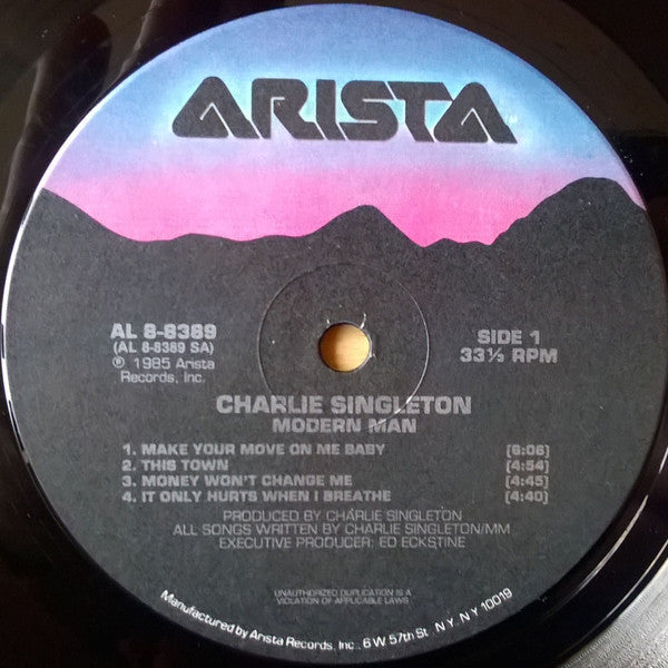 Charlie Singleton : Modern Man (LP, Album)