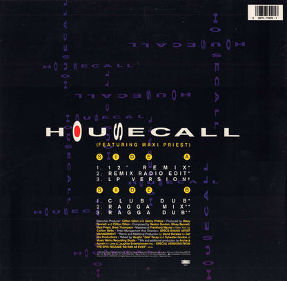 Shabba Ranks : Housecall (12")