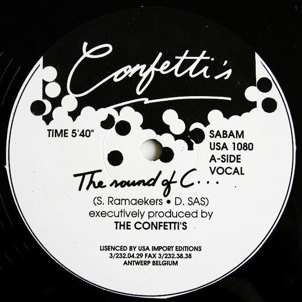 Confetti's : The Sound Of C... (12")