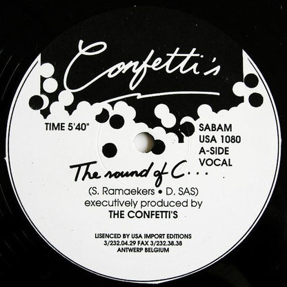 Confetti's : The Sound Of C... (12")