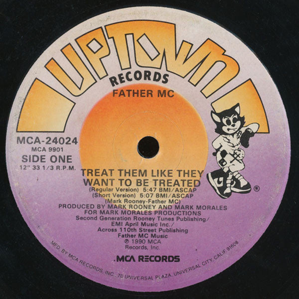 Father MC : Treat Them Like They Want To Be Treated (12", Single)