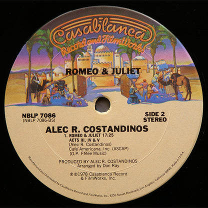 Alec R. Costandinos & The Syncophonic Orchestra : Romeo & Juliet (LP, Album)