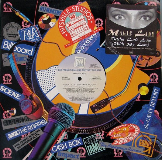 Magic Lady : Betcha Can't Lose (With My Love) (12", Promo)