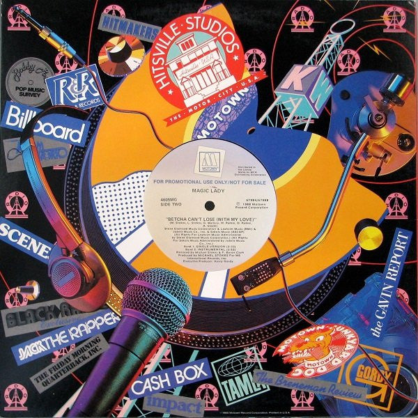 Magic Lady : Betcha Can't Lose (With My Love) (12", Promo)