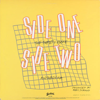Men Without Hats : The Safety Dance (Extended ‘Club Mix’) (12", Single, Glo)