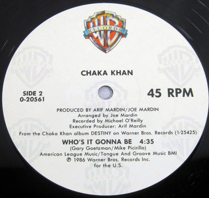 Chaka Khan : Tight Fit (12", Maxi)
