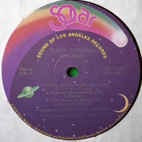 Shalamar : Disco Gardens (LP, Album)