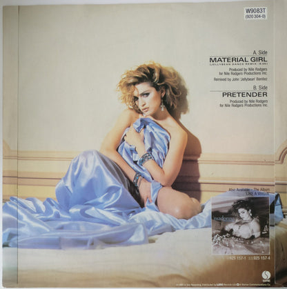 Madonna : Material Girl / Pretender (12", Single)