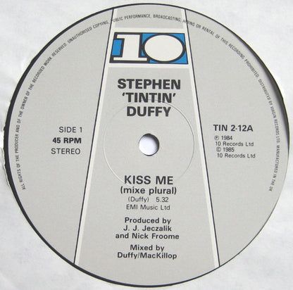 Stephen TinTin Duffy* : Kiss Me (12", Single)
