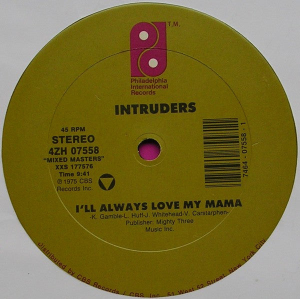 The Intruders / Billy Paul : I'll Always Love My Mama / Only The Strong Survive (12", Single)