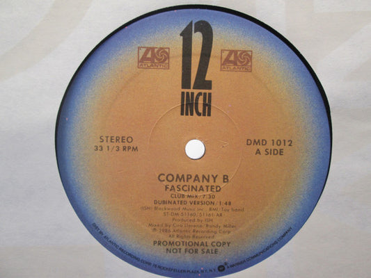 Company B : Fascinated (12", Promo)
