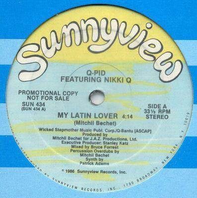 Q-Pid Featuring Nikki Q : My Latin Lover (12", Promo)