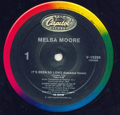 Melba Moore : It's Been So Long (12", Single)