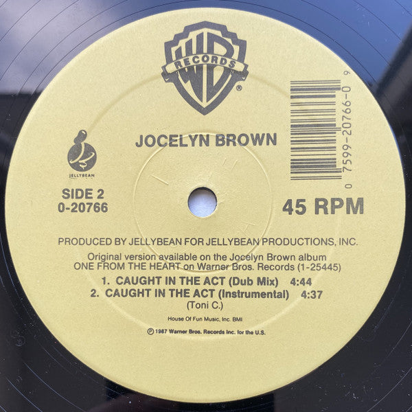 Jocelyn Brown : Caught In The Act (12")