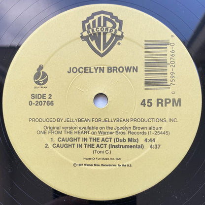 Jocelyn Brown : Caught In The Act (12")