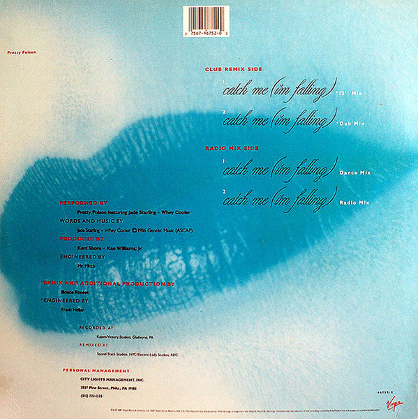 Pretty Poison : Catch Me (I'm Falling) (12")
