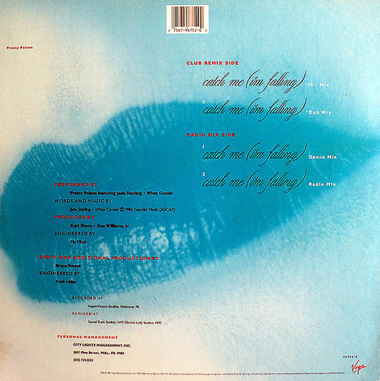 Pretty Poison : Catch Me (I'm Falling) (12")