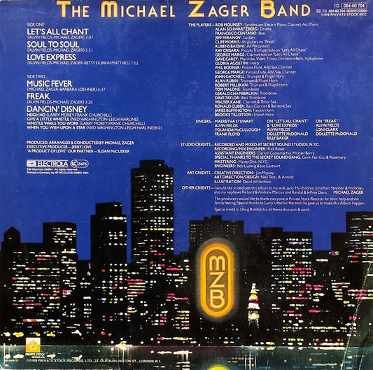 The Michael Zager Band : Let's All Chant (LP, Album)