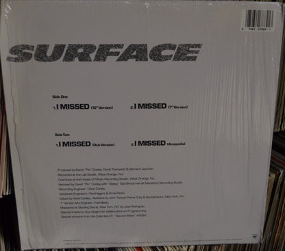 Surface : I Missed (12")