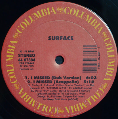 Surface : I Missed (12")