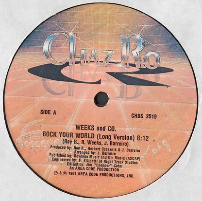 Weeks & Co. : Rock Your World (12")