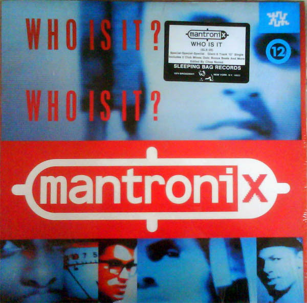 Mantronix : Who Is It? (12", Single)