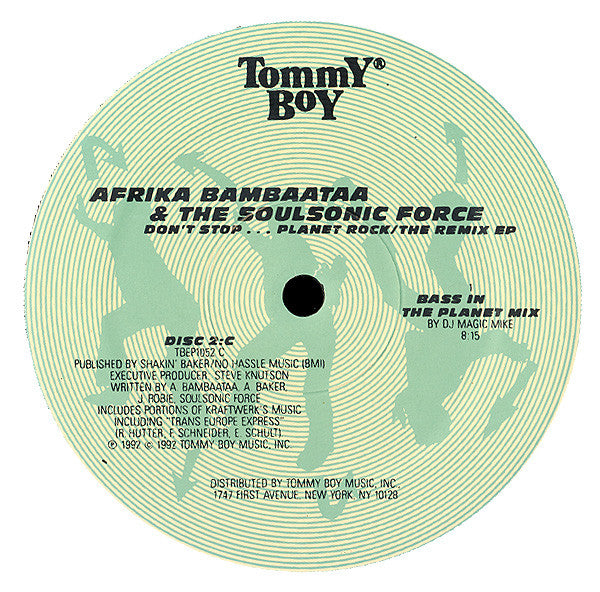 Afrika Bambaataa & The Soulsonic Force* : Don't Stop... Planet Rock / The Remix EP (2x12", EP)