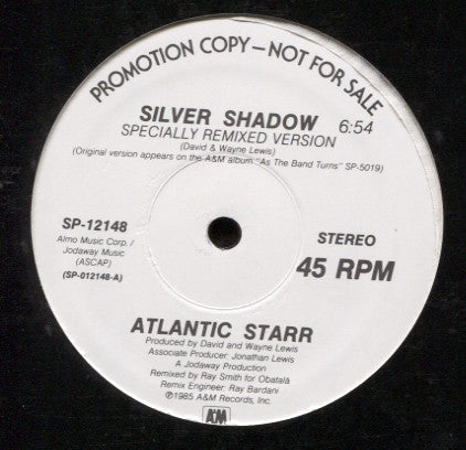 Atlantic Starr : Silver Shadow (12", Promo)