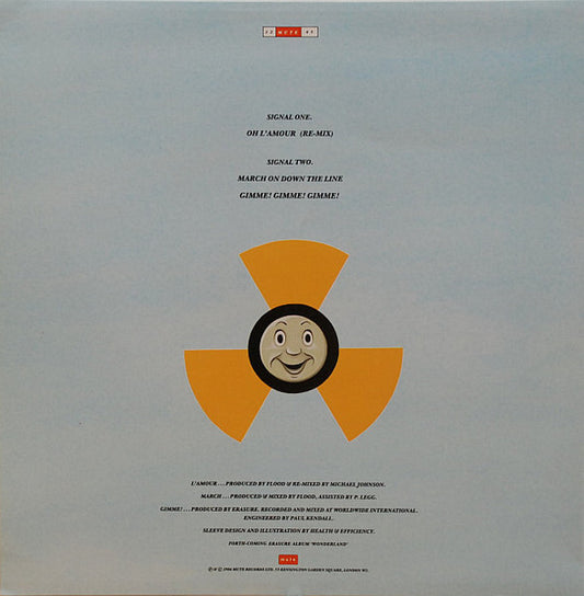 Erasure : Oh L'Amour (12", Single)