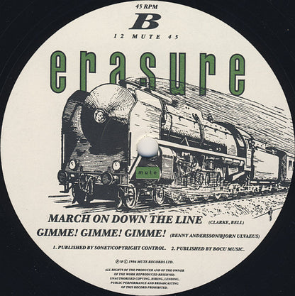 Erasure : Oh L'Amour (12", Single)