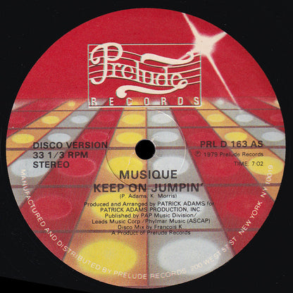 Musique : Keep On Jumpin' / In The Bush (12")