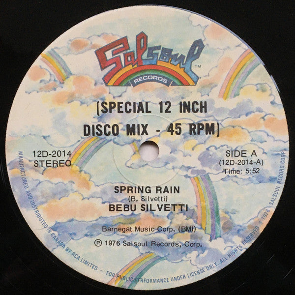 Bebu Silvetti : Spring Rain (12")