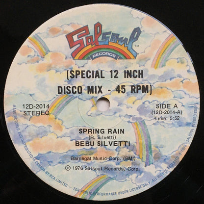 Bebu Silvetti : Spring Rain (12")