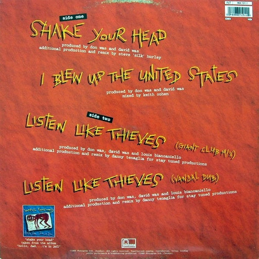 Was (Not Was) : Shake Your Head (12")