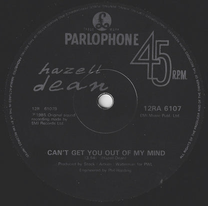 Hazell Dean : They Say It's Gonna Rain (Zulu Mix) (12", Single)