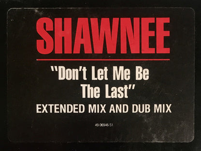 Shawny : Don't Let Me Be The Last (12")