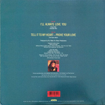 Taylor Dayne : I'll Always Love You (12")