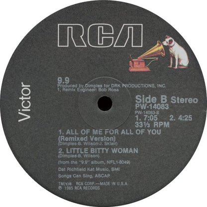 9.9 : All Of Me For All Of You (12")