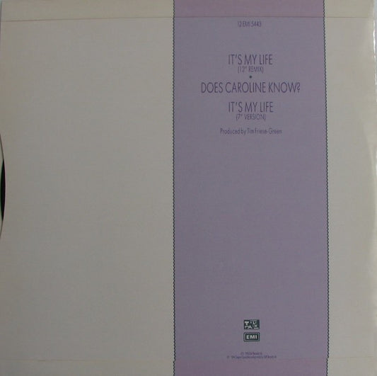 Talk Talk : It's My Life (12", Single)