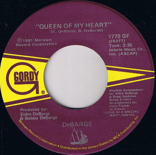 DeBarge : Rhythm Of The Night (7")