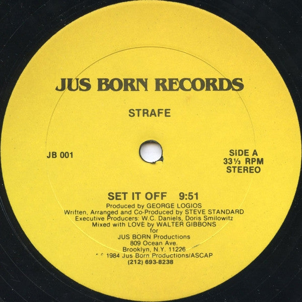 Strafe : Set It Off (12", RP)