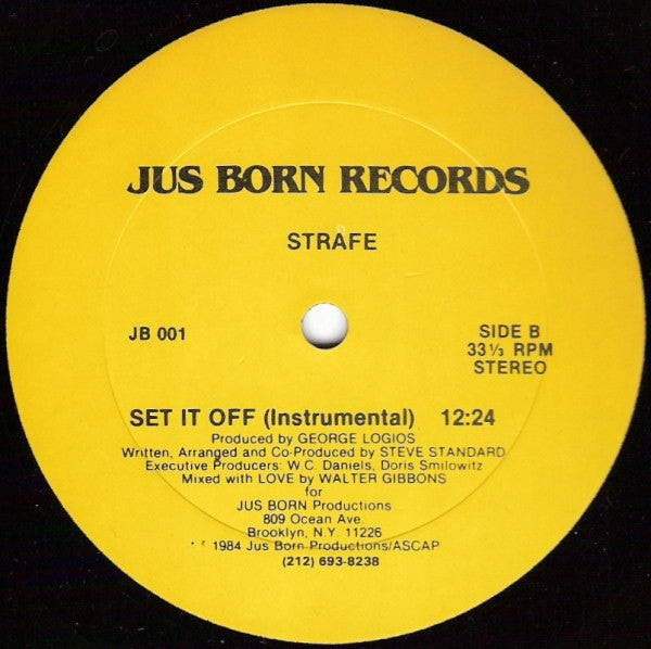 Strafe : Set It Off (12", RP)