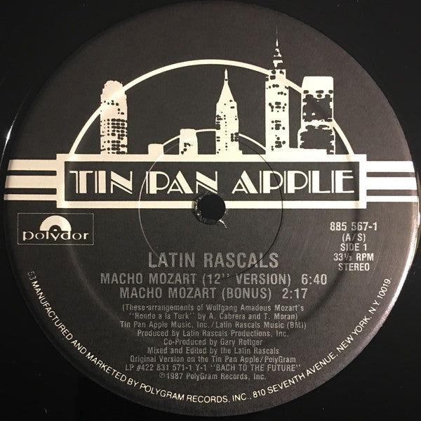 Latin Rascals* : Macho Mozart (12")